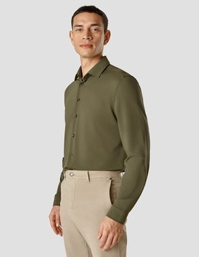 Travel Shirt Remote Green Regular Hot Pick Online Limited Time Sale