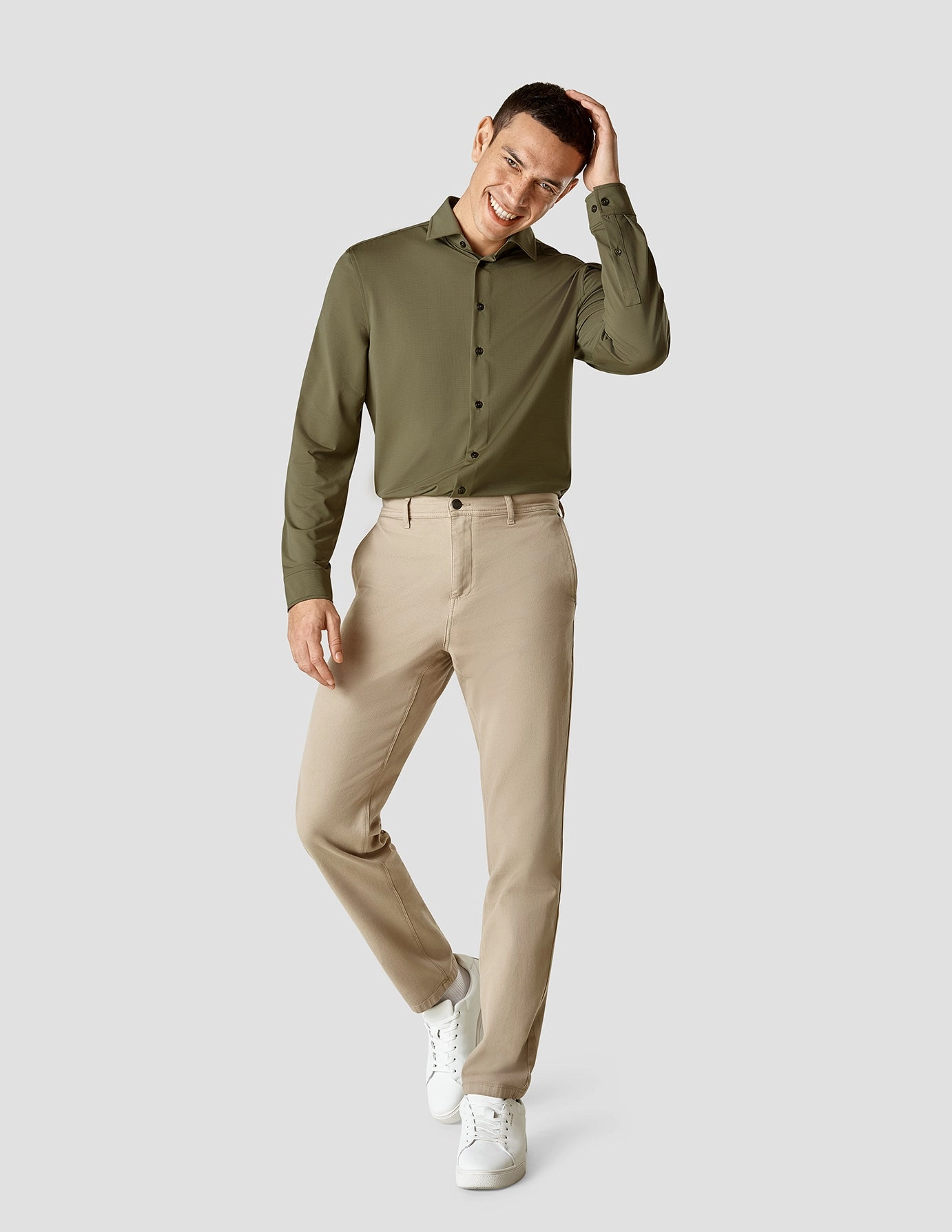 Travel Shirt Remote Green Regular Todays Best Deal