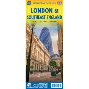 Itmb London & Southeast England Map Save Big Today
