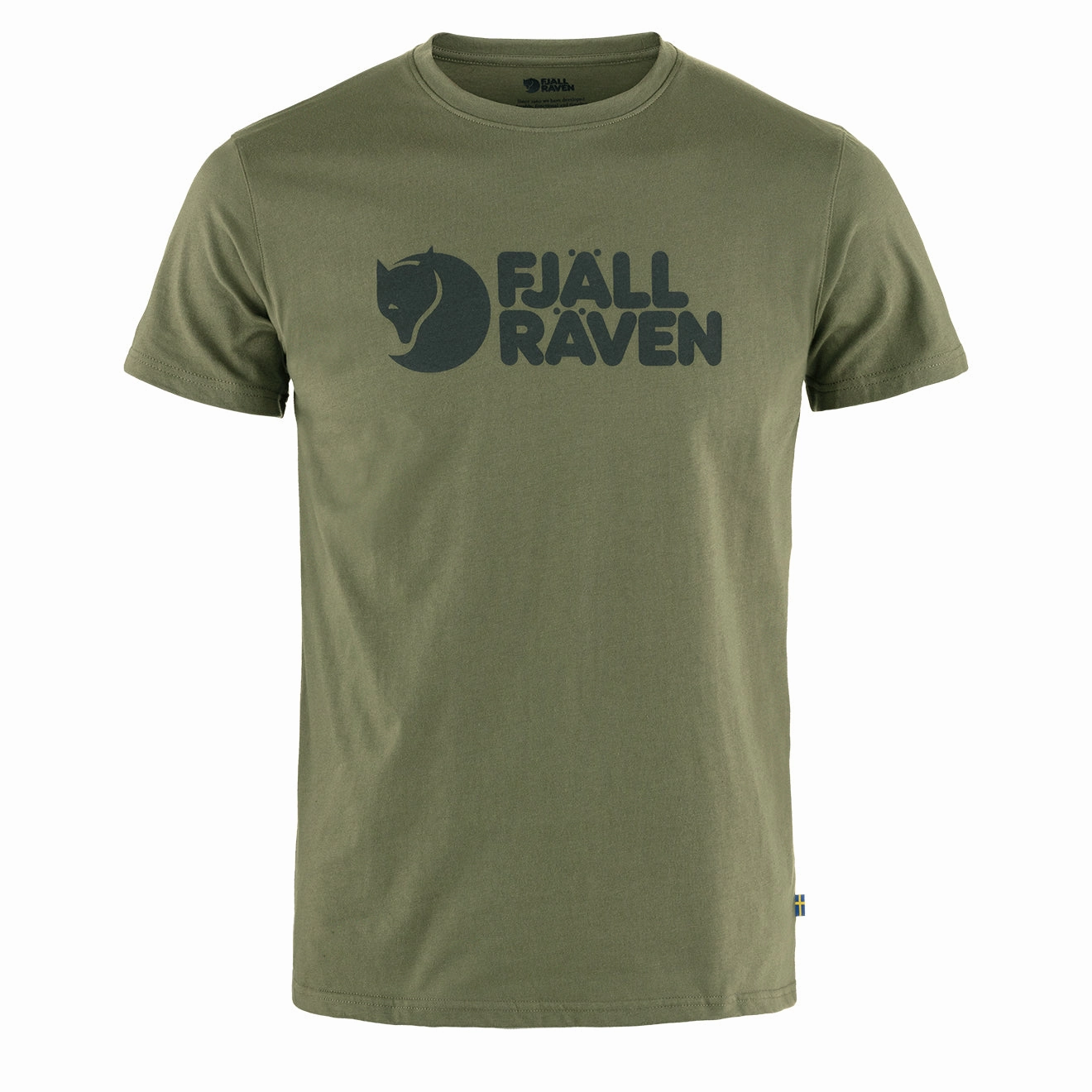 Todays Best Deal Best Deal Today Fjallraven Logo T-Shirt Laurel Green