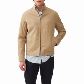 Rodd & Gunn Almadale Mens Jacket - Tan Best Price Online Shop the Savings