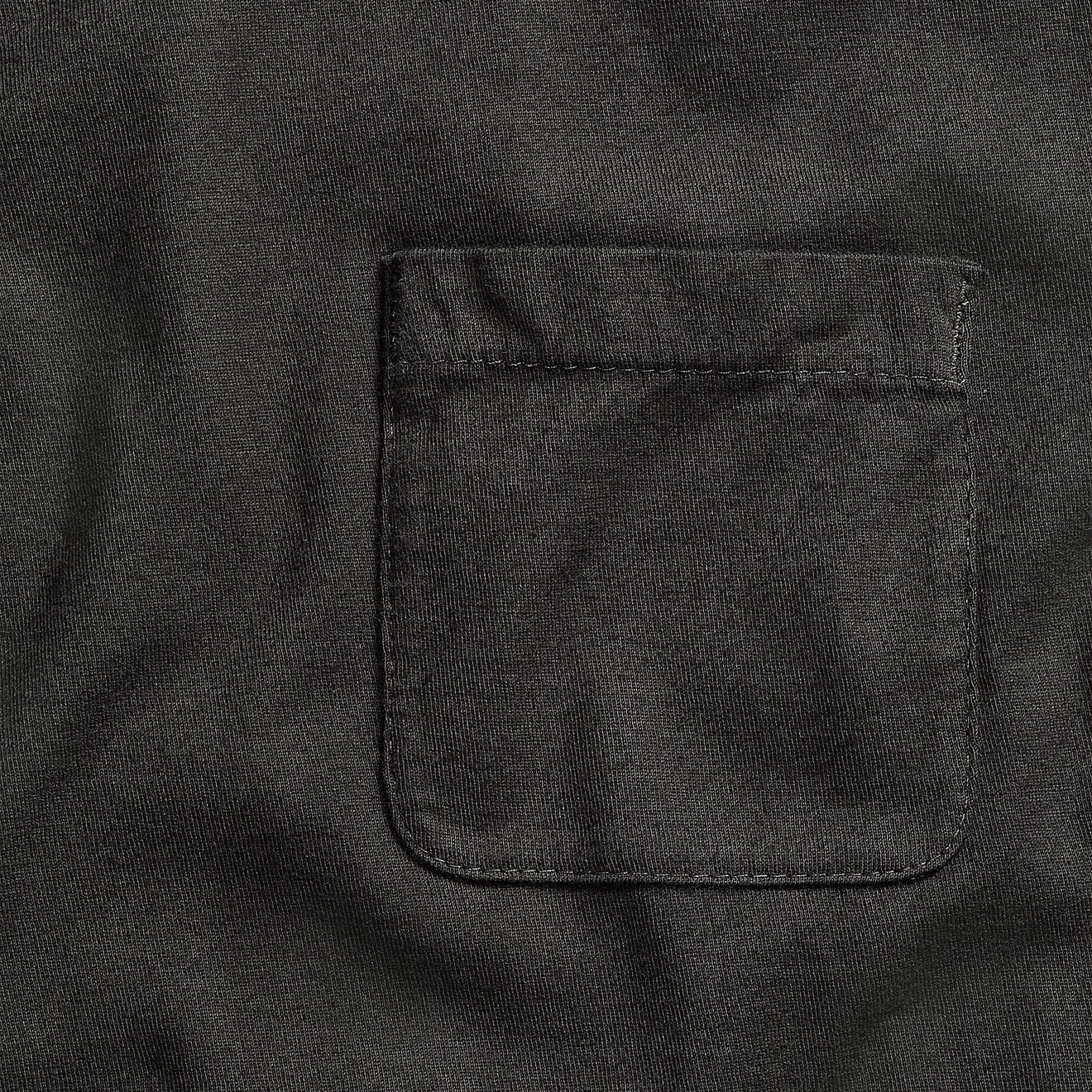 Rrl By Ralph Lauren Jersey Pocket T-Shirt Faded Black Canvas Exclusive Online Discount