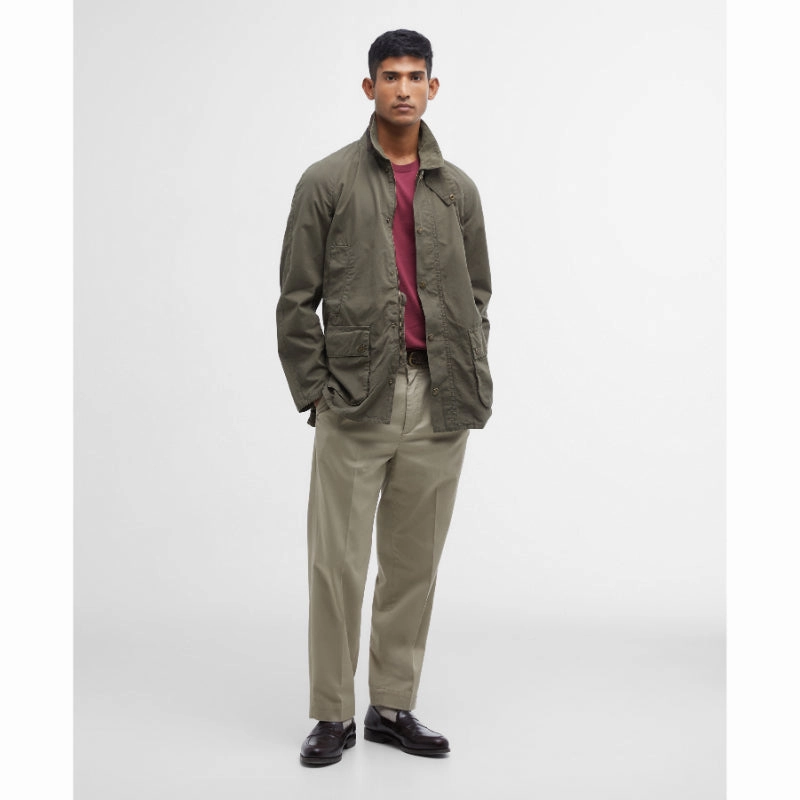 Dont Miss This Steal Barbour Ashby Mens Casual Jacket - Olive