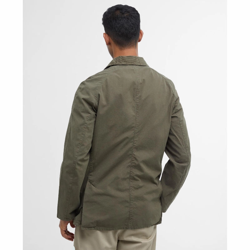 Barbour Ashby Mens Casual Jacket - Olive Dont Miss Big Savings Online Deal Frenzy
