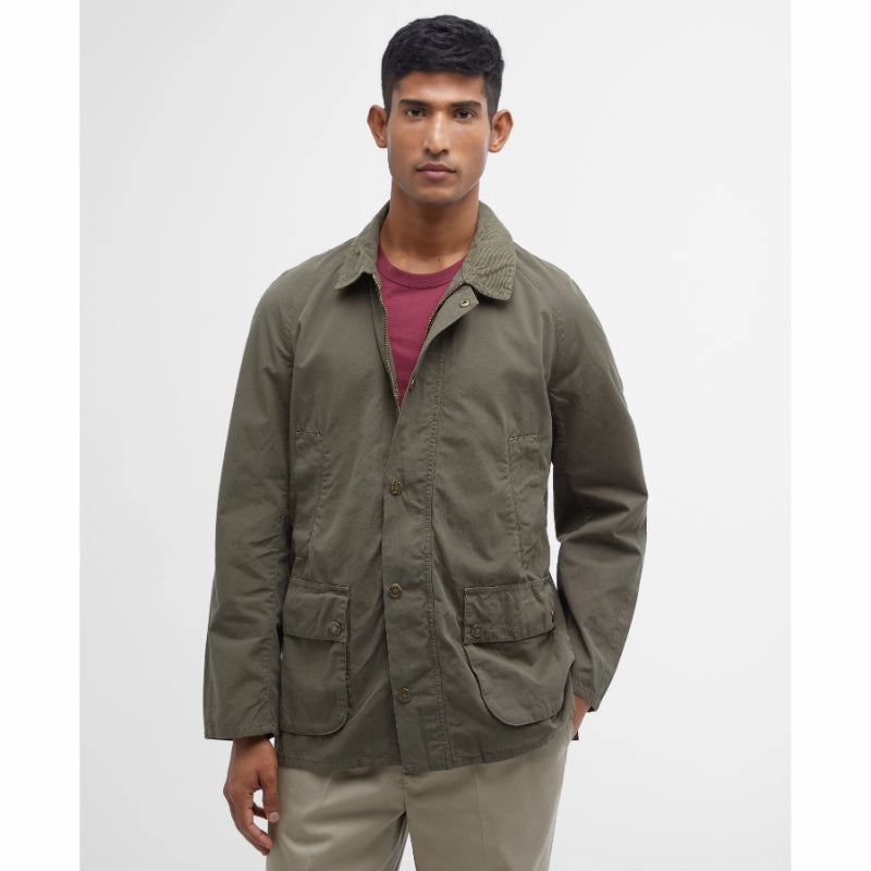Today Only Hot Sale Save Today Only Barbour Ashby Mens Casual Jacket - Olive