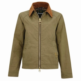 Barbour Campbell Showerproof Ladies Jacket - Olive/Classic Flash Sale Alert Now Last Chance Steal