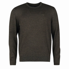 Dont Miss Todays Deal Grab Your Deal Today Barbour Firle Crew Jumper Olive Marl