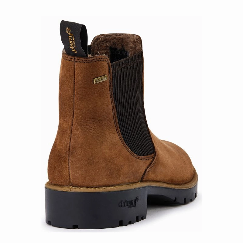 Dubarry Kilcommon Gore-Tex Ladies Waterproof Chelsea Boot - Walnut Todays Best Deal Grab It Now