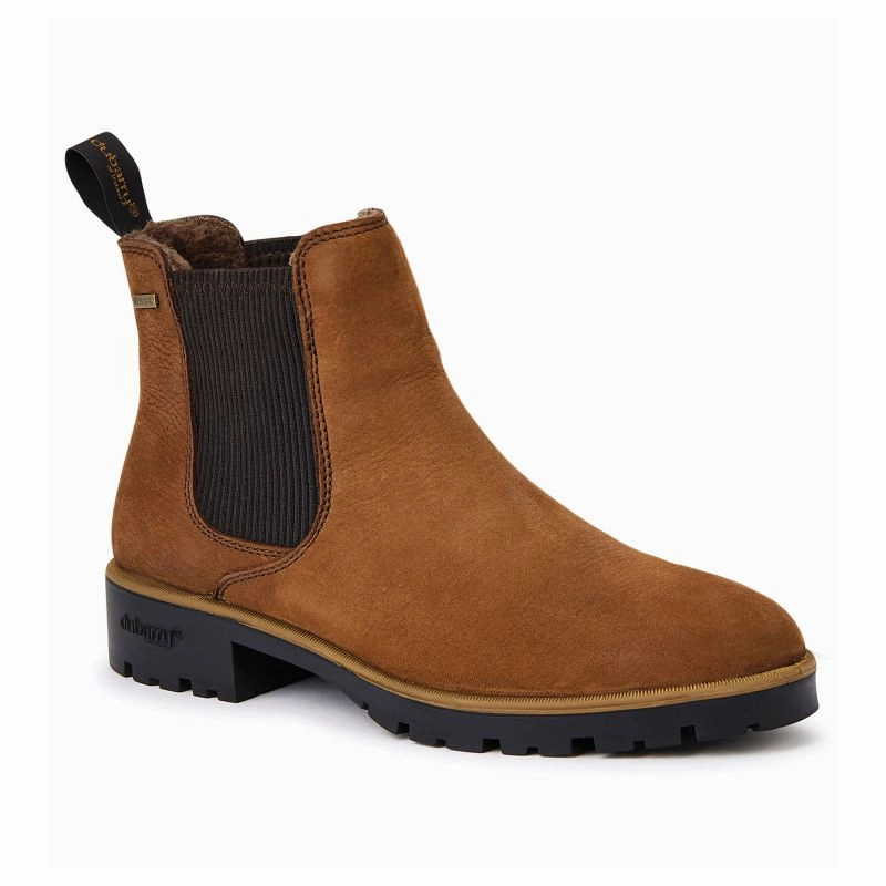 Dubarry Kilcommon Gore-Tex Ladies Waterproof Chelsea Boot - Walnut Hot Offer Frenzy Sale Ending Soon