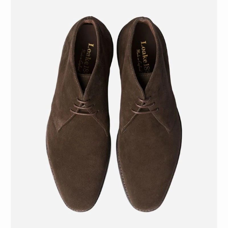 Exclusive Online Deal Sweet Deal Inside Loake Pimlico Suede Chukka Boot - Dark Brown