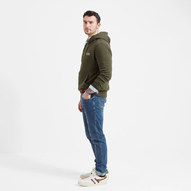 Schoffel Pentire Heritage Mens Hoodie - Forest Daily Hot Deal