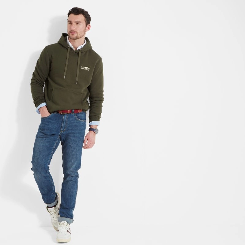 Schoffel Pentire Heritage Mens Hoodie - Forest Hot Picks Today