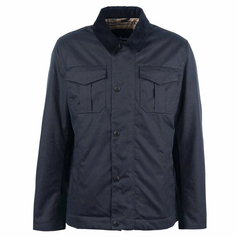 MustShop Sale Todays Special Picks Barbour Spen Mens Wax Jacket - Navy