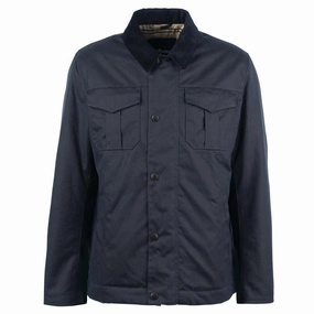 MustShop Sale Todays Special Picks Barbour Spen Mens Wax Jacket - Navy