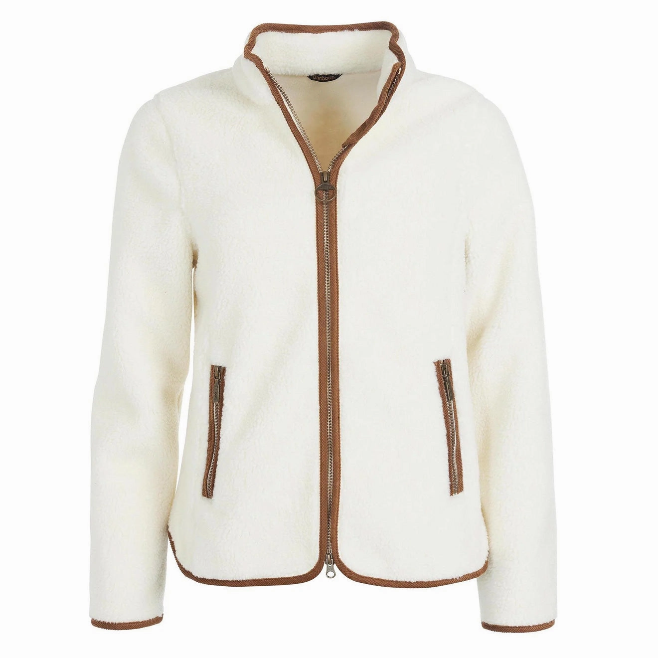 Barbour Womens Lavenham Fleece Winter Pearl / Classic Dont Miss Todays Deal