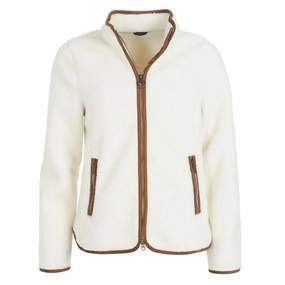 Barbour Womens Lavenham Fleece Winter Pearl / Classic Todays Hot Savings Steal the Deal Now