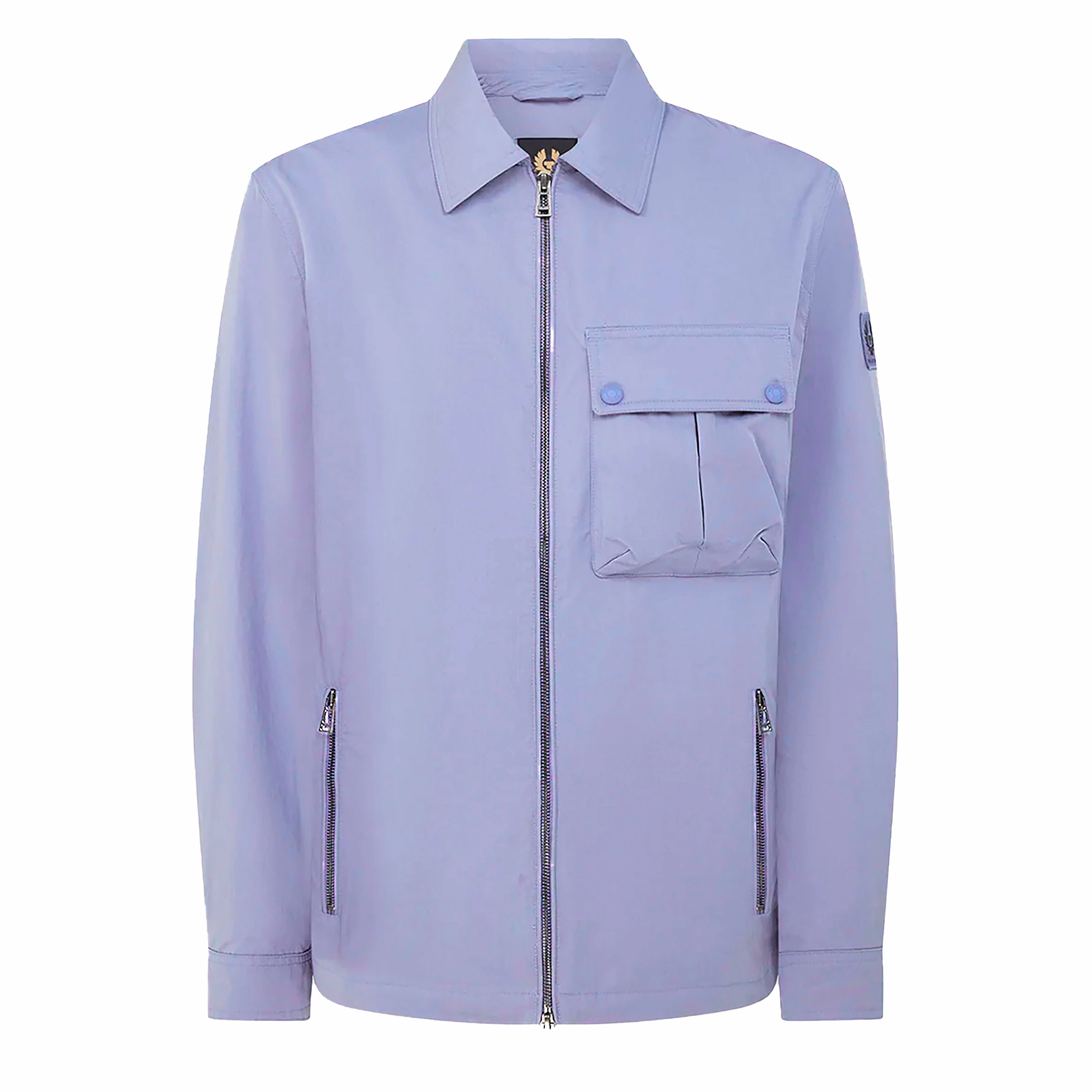 Trending Now Discount Belstaff Drome Overshirt Pale Heather