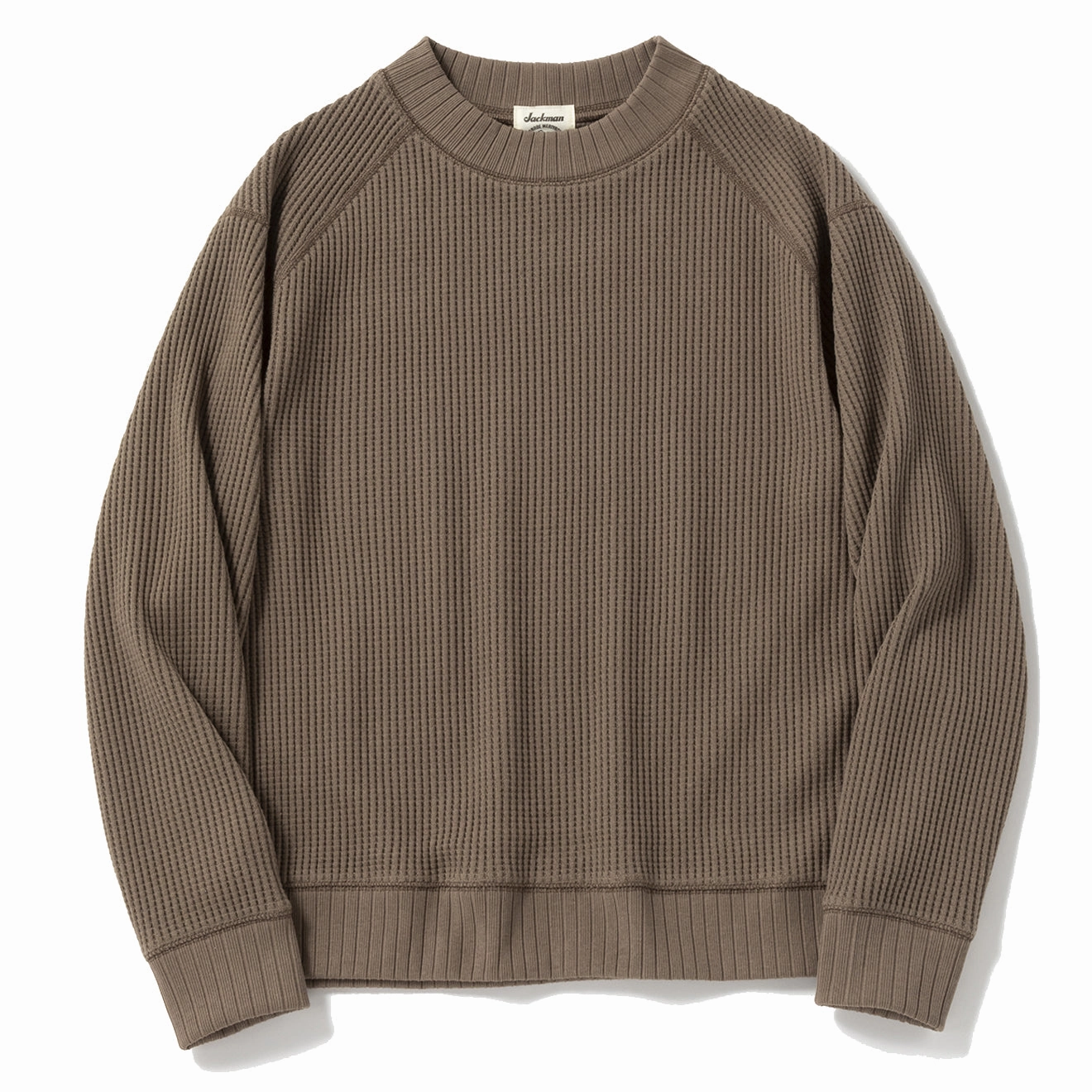 Jackman Waffle Mid-Neck Taupe Gift Ideas Galore Special Deals Online