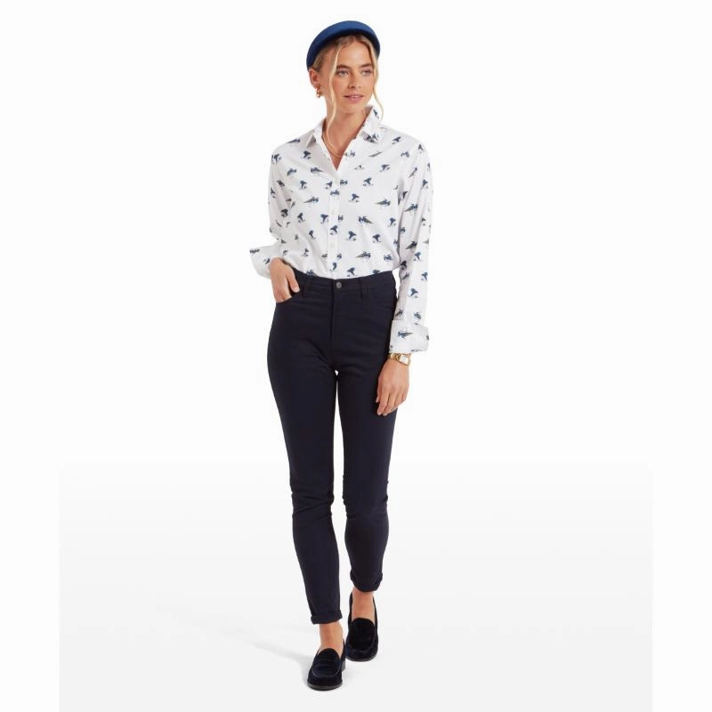 Schoffel Owen Williams Ladies Shirt - Lapwing Print Sweet Deal Today Best Deal Online