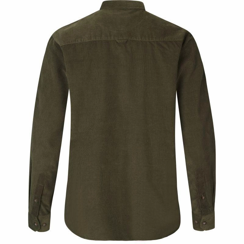 Clearance Event Seeland Olivia Ladies Corduroy Shirt - Pine Green