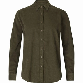 Seeland Olivia Ladies Corduroy Shirt - Pine Green Hot Picks Today