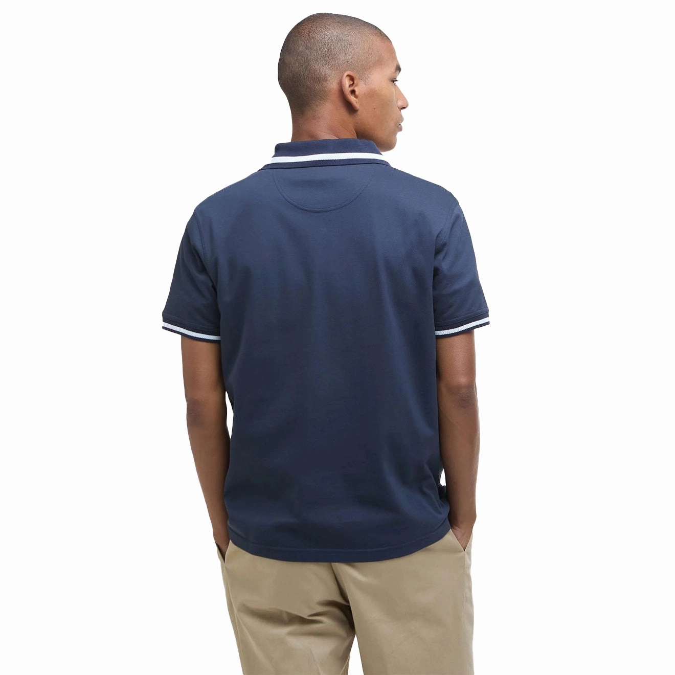 Flash Sale Alert Now Shop the Savings Barbour Ferrybridge Lightweight Tailored Fit Polo Shirt Navy