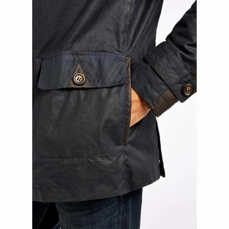 Dubarry Broadford Mens Waxed Primaloft Jacket - Navy Special Surprise Sale Today Only Savings