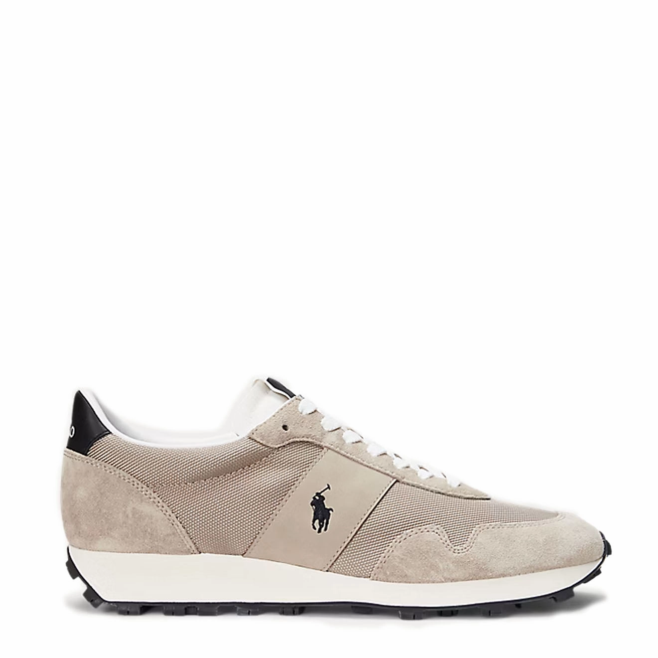 Polo Sport Prl Trail 125 Suede-Panelled Trainer Milkshake / Black Exclusive Online Discount Trending Hot Picks