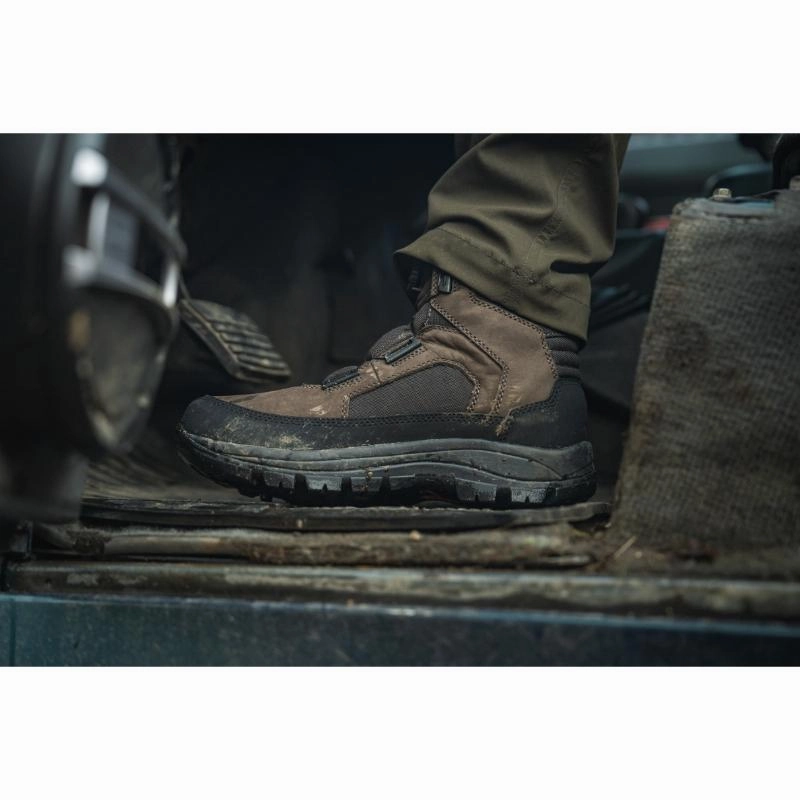 Exclusive Deal Inside Seeland Enduro Dial Mid Mens Waterproof Boot - Dark Brown