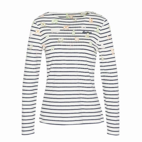 Barbour Bradley Print Ladies Long Sleeve Top - Country Print Shop Smart Save