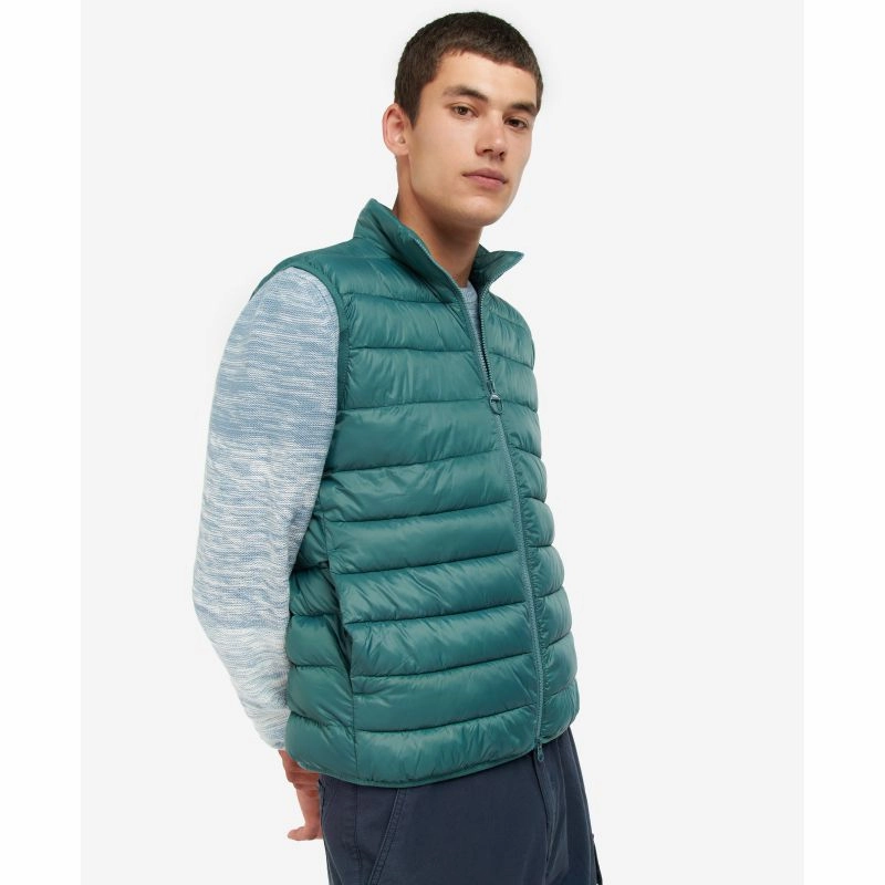 Special Occasion Discount Barbour Bretby Mens Gilet - North Blue