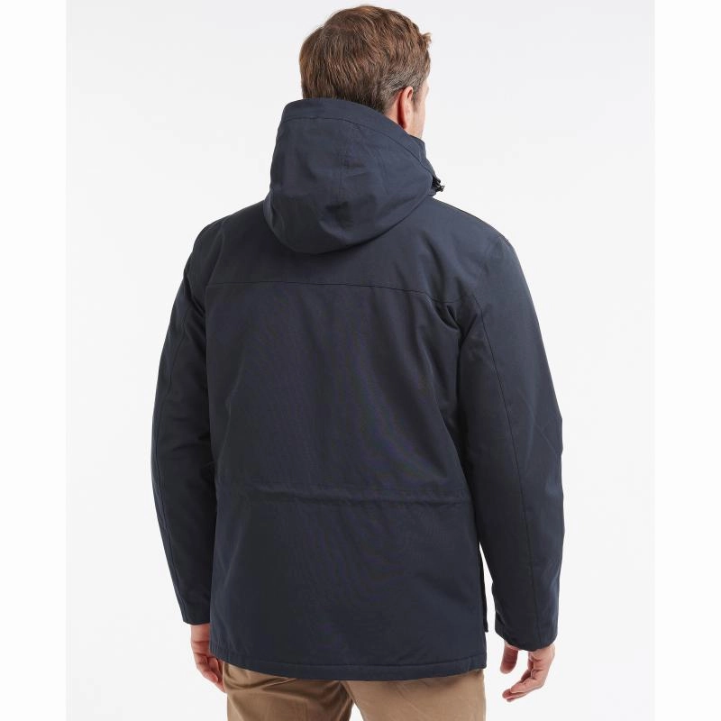 Barbour Brockstone Mens Waterproof Jacket - Navy Exclusive Online Deal Best Deal Today