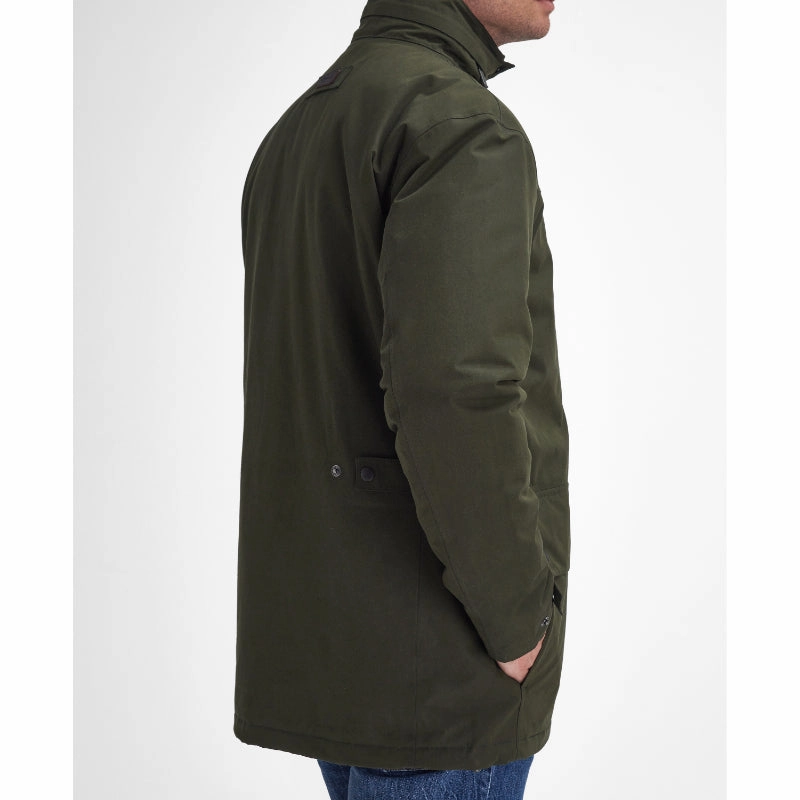 Limited Stock Alert Barbour Cranston Mens Waterproof Jacket - Olive