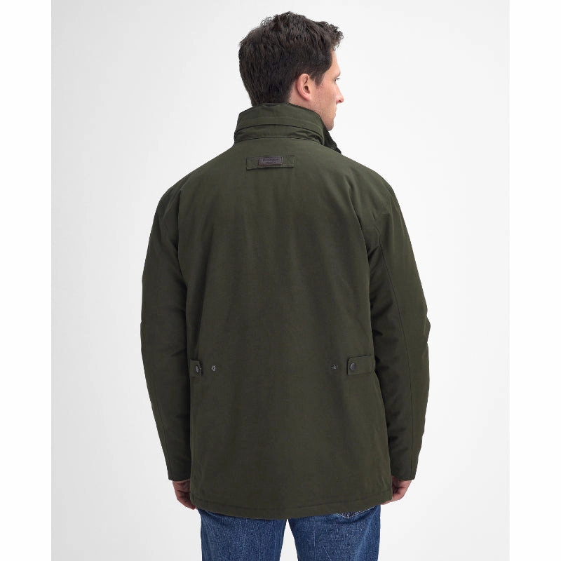 Barbour Cranston Mens Waterproof Jacket - Olive Special Savings Today Todays Special Savings