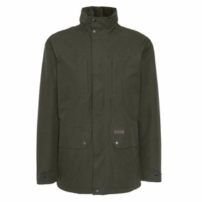 Barbour Cranston Mens Waterproof Jacket - Olive Sweet Deal Inside
