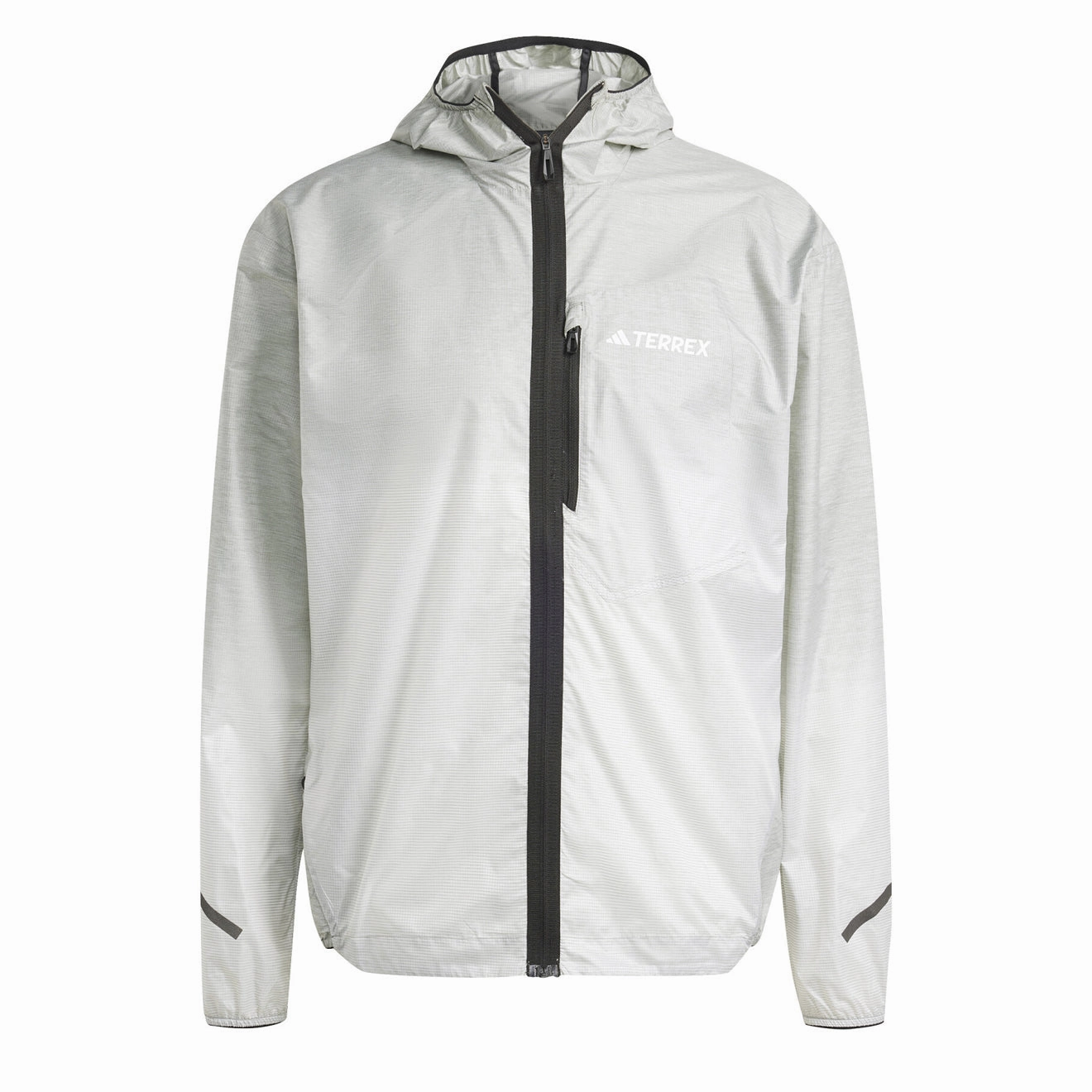 Adidas Terrex Xperior Light Windweave Jacket Silver Green Online Exclusive Savings