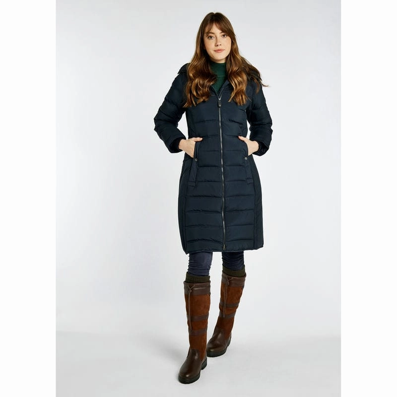 Dubarry Meyers Ladies Down Coat - Navy Today Only Special Trendy Picks Today