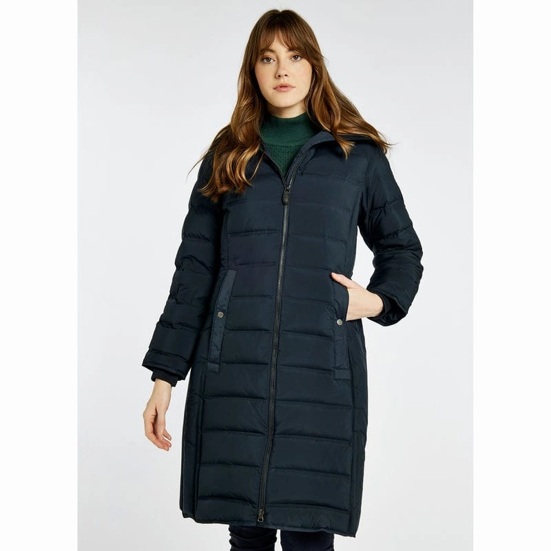 Dubarry Meyers Ladies Down Coat - Navy Hot Pick Deal Last Chance Steal