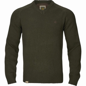 Flash Sale Alert Now Sale Ending Soon Harkila Vincent Merino Mens V-Neck Jumper - Rosin