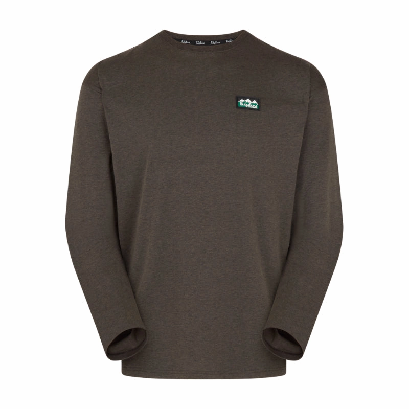 Save Today Only Mega Hot Offer Ridgeline Baseline Long-Sleeve Mens Top - Light Bark Marl