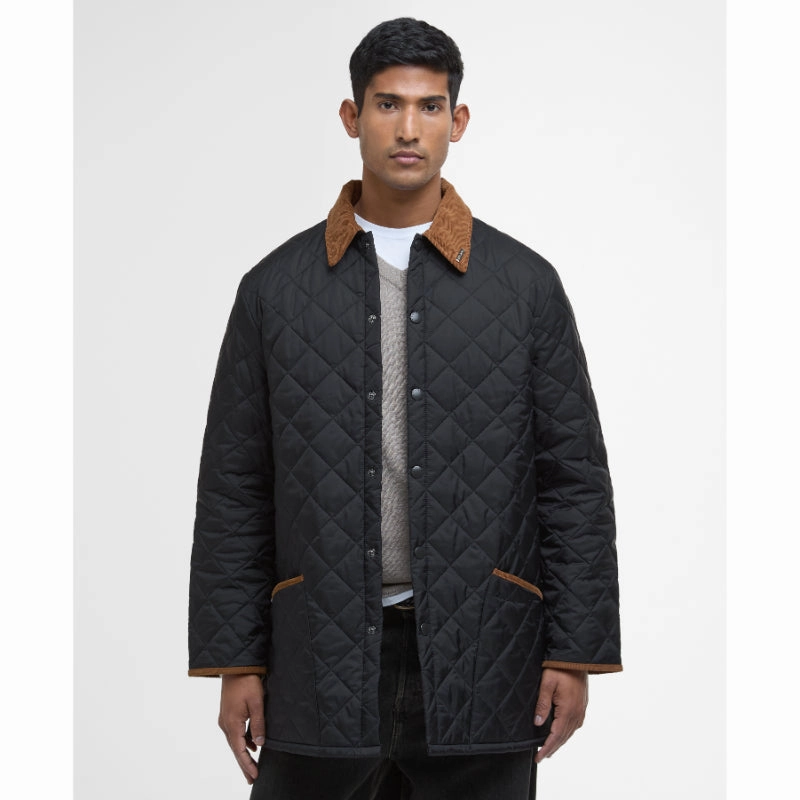 Clearance Blowout Dont Miss Big Savings Barbour 30Th Anniversary Liddesdale Quilted Mens Jacket - Black