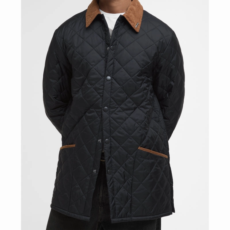 Barbour 30Th Anniversary Liddesdale Quilted Mens Jacket - Black Best Deal Online Shop Save Today