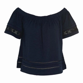 Hot Deal Alert Instant Savings Inside Barbour Ralee Ladies Top - Navy