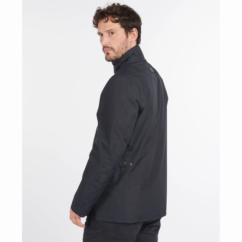 Hot Pick Online Special Deal Frenzy Barbour Spoonbill Waterproof Mens Jacket - Navy