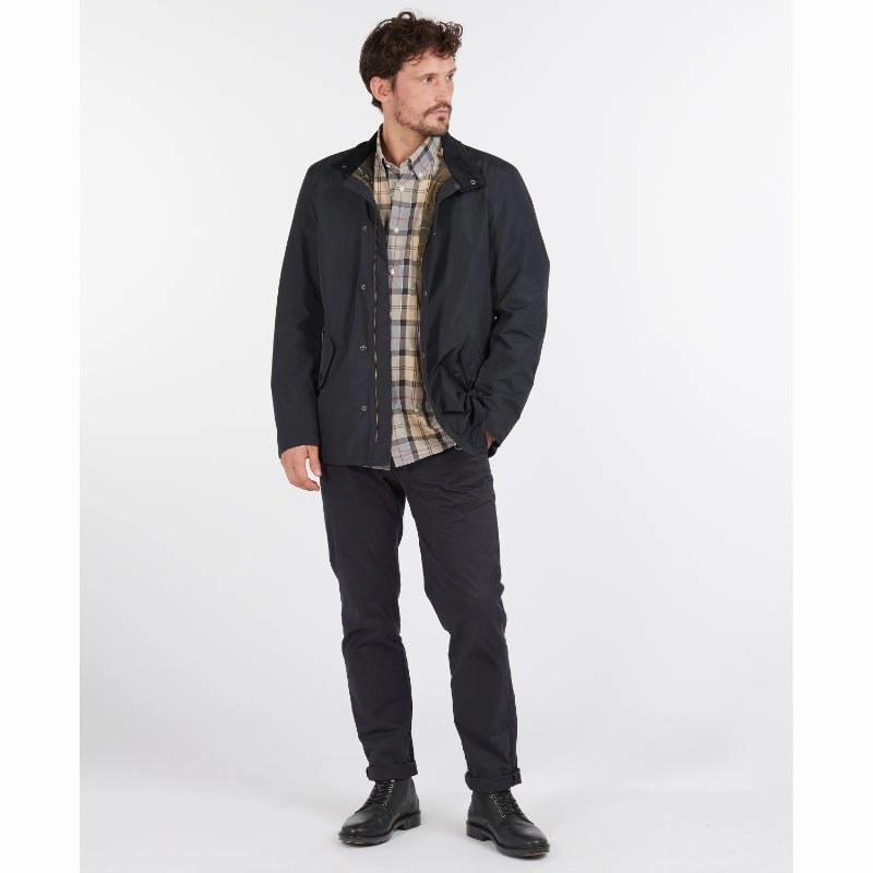 Barbour Spoonbill Waterproof Mens Jacket - Navy Flash Sale Now