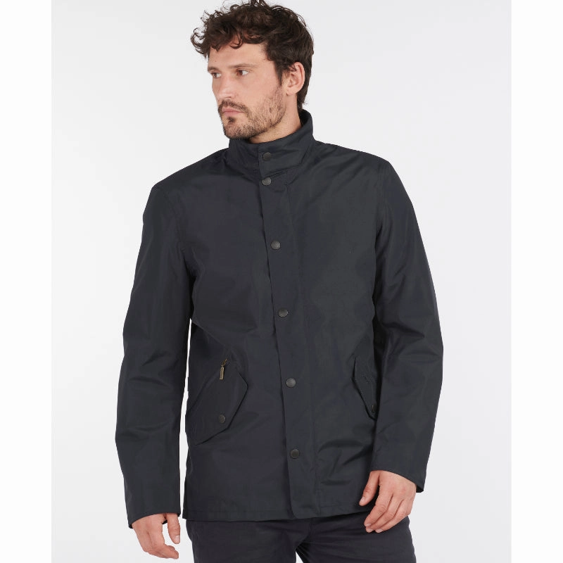 Hot Deals Today Barbour Spoonbill Waterproof Mens Jacket - Navy