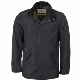 Barbour Spoonbill Waterproof Mens Jacket - Navy Flash Deal Today Shop Today Save