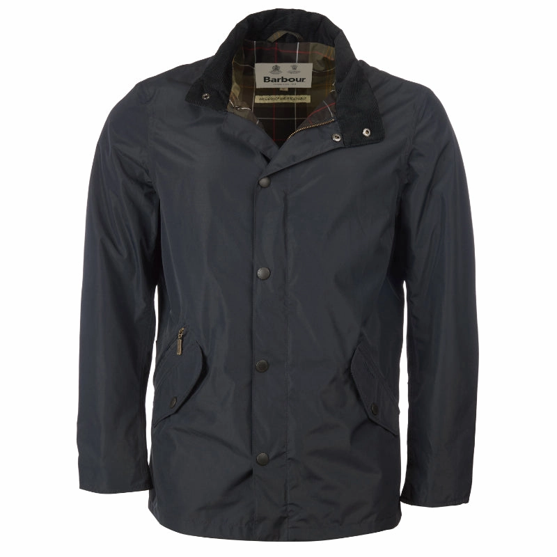 Barbour Spoonbill Waterproof Mens Jacket - Navy Flash Deal Today Shop Today Save