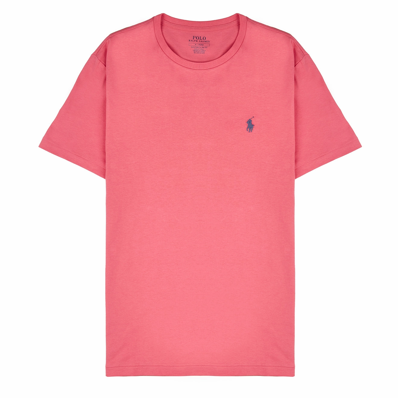 Polo Ralph Lauren Custom Slim Fit Jersey Crewneck T-Shirt Pale Red Online Exclusive Deal Exclusive Deal Inside