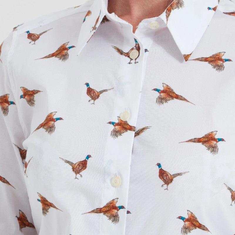 Schoffel Ladies Norfolk Shirt - Pheasant Limited Time Steal Grab It Before Gone